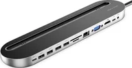 Stacje dokujące i replikatory portów - Stacja/replikator Vention 12w1 USB-C THEBC - miniaturka - grafika 1