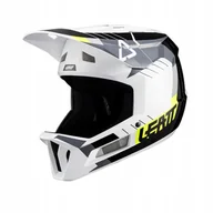 Kaski rowerowe - Leatt Kask Rowerowy Mtb Gravity 2.0 V24 Helmet White/black Kolor Bia - miniaturka - grafika 1