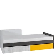 Stelaże pod materac - Łóżko  90 x 200 ze Stelażem 7 Lewe Bruno Jurek Meble - miniaturka - grafika 1