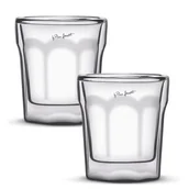 Szklanki - LAMART Szklanki termiczne z podwójną ścianką 2szt 80ml Lamart LT9022 LT9022 - miniaturka - grafika 1