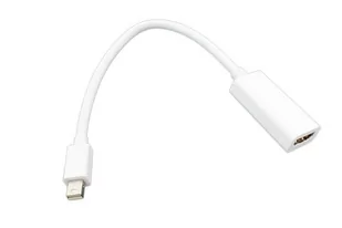 Adapter Konwerter Mini Displayport Do Hdmi + Audio - Kable komputerowe i do monitorów - miniaturka - grafika 1