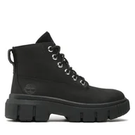 Botki damskie - Trapery Timberland Greyfield Leather Boot TB0A5RNG0011 Czarny - miniaturka - grafika 1