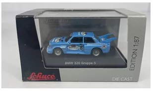 Schuco Bmw 320 Gruppe 5 Fruit Of The Loom 1:87 452547900 - Samochody i pojazdy dla dzieci - miniaturka - grafika 1