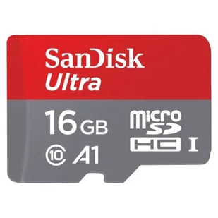 SanDisk microSDHC Ultra 16GB (SDSQUAR-016G-GN6MA) - Karty pamięci - miniaturka - grafika 1