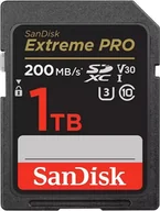 Karty pamięci - SanDisk SDXC 1TB Extreme Pro 200/140 MB/s V30 UHS-I U3 SDSDXXD-1T00-GN4IN - miniaturka - grafika 1