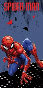 Carbotex Ręcznik Kąpielowy Plażowy 70x140 Spiderman Spider Man - Okrycia kąpielowe dla dzieci - miniaturka - grafika 1