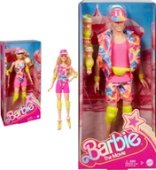 Lalki dla dziewczynek - Lalka Barbie Barbie Signature Margot Robbie na rolkach HRB04 + Ryan Gosling jako Ken na rolkach HRF28 - miniaturka - grafika 1