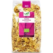 Bio Planet SERIA RÓŻOWA PŁATKI KUKURYDZIANE BIO 300 g - Płatki śniadaniowe i musli - miniaturka - grafika 2