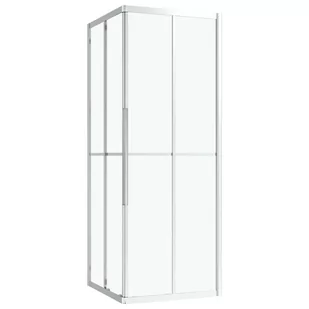 vidaXL Kabina prysznicowa ESG 70 x 70 x 180 cm 150772 - Kabiny prysznicowe - miniaturka - grafika 1
