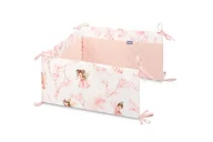 Pościel dla dzieci - Ochraniacz Do Łóżeczka Muślin Wróżki Różowy - miniaturka - grafika 1