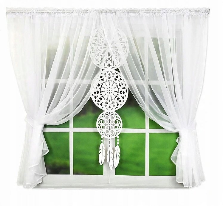 FIRANA GOTOWA 400x150 PANEL ŁAPACZ SNÓW FIRANKA