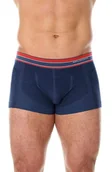 Majtki męskie - Bokserki męskie Brubeck Active Wool BX10870 granatowy - miniaturka - grafika 1