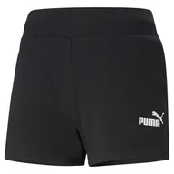 Spodnie sportowe damskie - Spodenki Puma Ess 4" Sweat Shorts Tr, Czarny, Kobiety - miniaturka - grafika 1