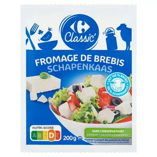Carrefour Classic Ser owczy 200 g - Sery - miniaturka - grafika 1