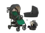 Wózki dziecięce - hauck Wózek dziecięcy 3w1 "Rapid 4S Plus Trioset" (szmaragd) - miniaturka - grafika 1