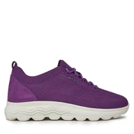 Sneakersy damskie - Sneakersy Geox D Spherica D15NUA 06K22 C8000 Fioletowy - miniaturka - grafika 1