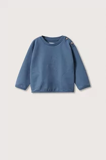 Bluzy damskie - Mango Kids Kids bluza bawełniana dziecięca Bravenb z aplikacją - grafika 1