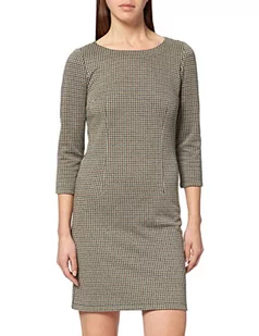 TOM TAILOR Damski Sukienka w kratkę 1029250, 28373 - Beige Green Small Check, 32 - Sukienki - miniaturka - grafika 1