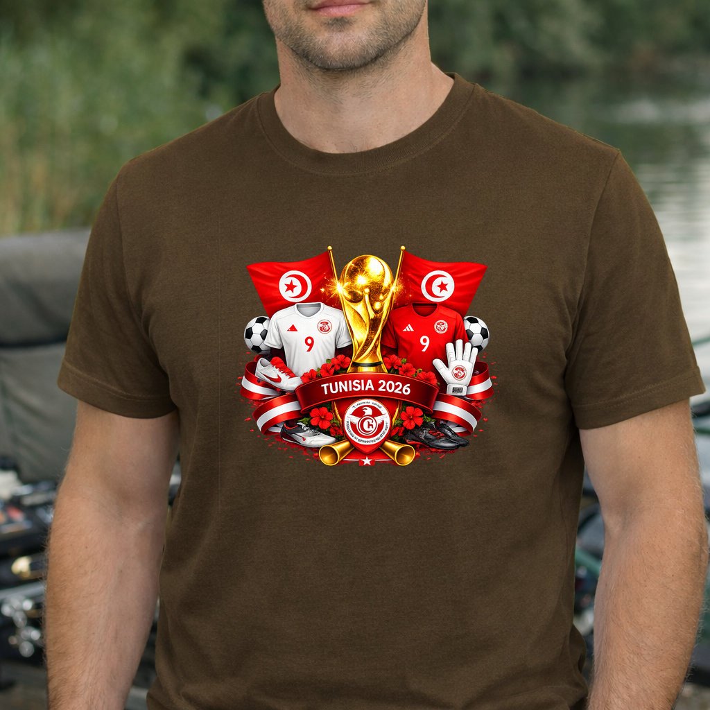 Koszulka WORLD CUP 2026 kolor brązowy rozmiar 4XL