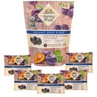 Zdrowa żywność - ORGANICZNE ŚLIWKI SUSZONE SUNNY FRUIT OPAKOWANIE 5x30G - miniaturka - grafika 1