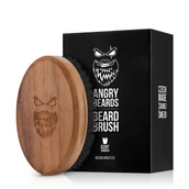 Kosmetyki i akcesoria do pielęgnacji brody - Drewniana szczotka do brody Harden - miniaturka - grafika 1