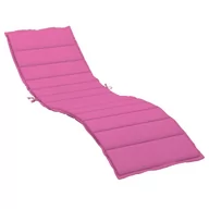Poduszki na krzesła - Poduszka na leżak, różowa, tkanina Oxford - miniaturka - grafika 1