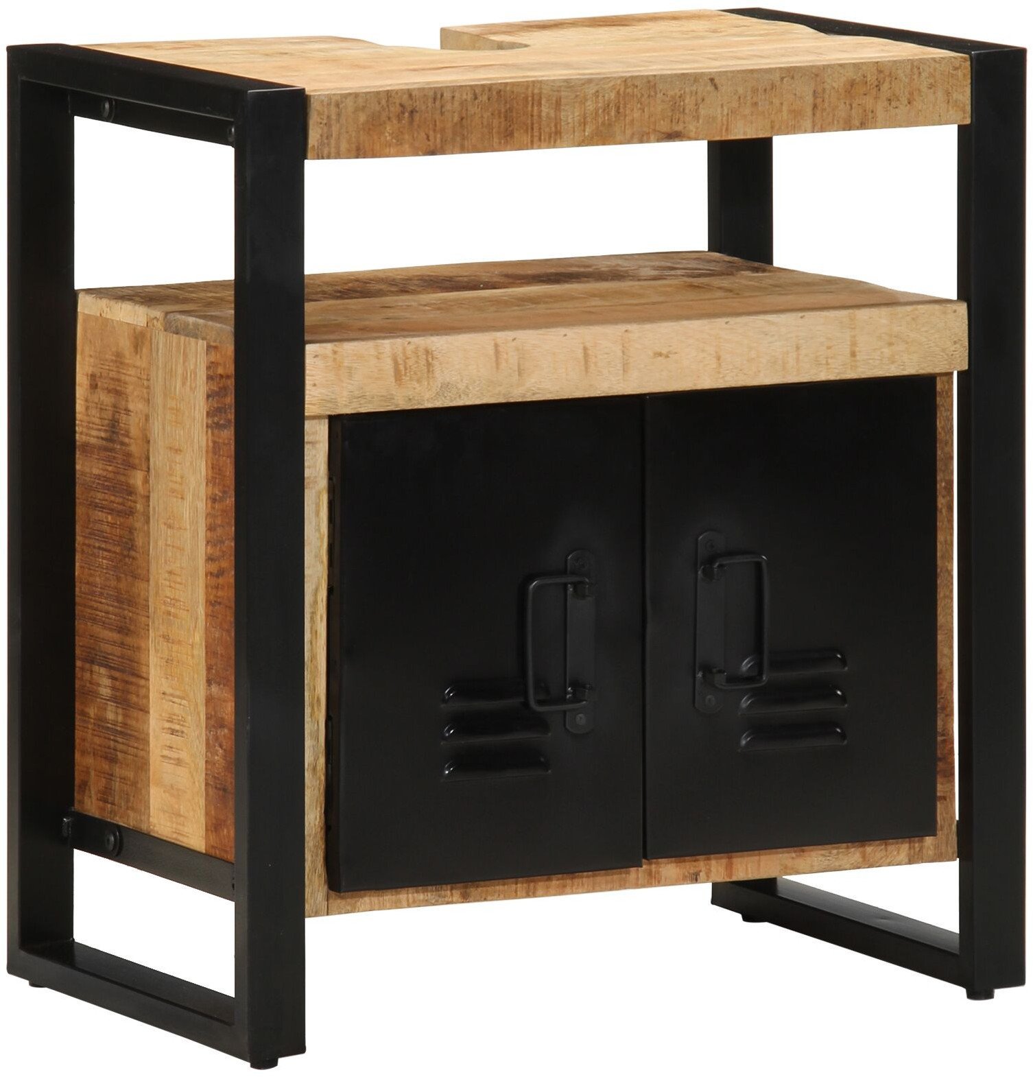 vidaXL Szafka pod zlew 55x35x60 cm z litego drewna