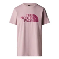 Koszulki sportowe damskie - Koszulka damska The North Face Easy 0A8A6GA1O1 - różowa - miniaturka - grafika 1