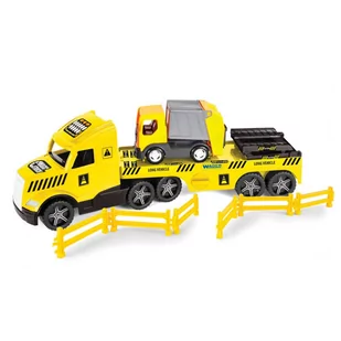 Wader Magic Truck laweta ze śmieciarką 1Y38L7 1Y38L7 SAM ONE SIZE - Samochody i pojazdy dla dzieci - miniaturka - grafika 1