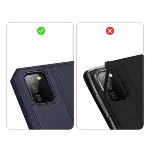 Dux Ducis Skin X kabura etui pokrowiec z klapką Samsung Galaxy A02s EU niebieski - Etui i futerały do telefonów - miniaturka - grafika 10