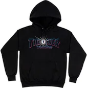 Bluzy męskie - bluza męska THRASHER AWS NOVA HOOD Black - miniaturka - grafika 1