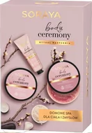 Zestawy kosmetyków damskich - Bielenda, Soraya, Zestaw Body Ceremony Domowe Spa, 3 Szt. - miniaturka - grafika 1