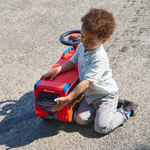 BIG Jeździk VOLVO Wóz Strażacki z Armatką Wodną - Jeździki dla dzieci - miniaturka - grafika 6