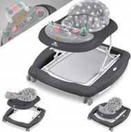 Chodziki - Chodzik JEŹDZIK dla dzieci KIDIZ 73x66x55cm szary - miniaturka - grafika 1