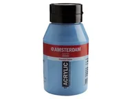 Przybory szkolne - Talens Amsterdam, farba akrylowa, 1000 ml, Błękit królewski - miniaturka - grafika 1