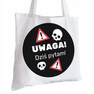 Torby i wózki na zakupy - Torba Bawełniana biała dla Nauczyciela Na Prezent ekologiczna Trwały Nadruk - miniaturka - grafika 1