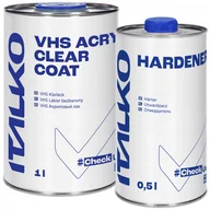 Chemia warsztatowa - Lakier Bezbarwny Vhs Italko 1L Z Utwardzaczem 500ML Komplet Klar - miniaturka - grafika 1