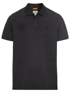 Camel Active Koszulka polo w kolorze czarnym - Koszulki męskie - miniaturka - grafika 1