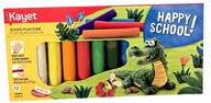 Masy plastyczne - KAYET Plastelina szkolna 12 kolorów - miniaturka - grafika 1