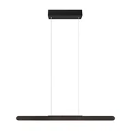 Lampy sufitowe - Czarna lampa wisząca LED Helios – Trio - miniaturka - grafika 1