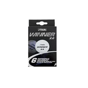 Tenis stołowy - Stiga 2 Star Winner Table Tennis Meatballs Pack of 6 (Core), biały 5063 - miniaturka - grafika 1