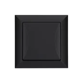 Wyłączniki światła i elektryczne - Włącznik 1-biegunowy czarny POLA - miniaturka - grafika 1