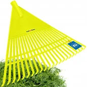 Grabie i motyki - GRABIE WACHLARZOWE 55cm GRABKI OGRODOWE PLASTIKOWE DO LIŚCI TRAWY GRABIENIA - miniaturka - grafika 1