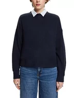 Swetry damskie - ESPRIT Sweter damski, 400/granatowy, XXS - miniaturka - grafika 1