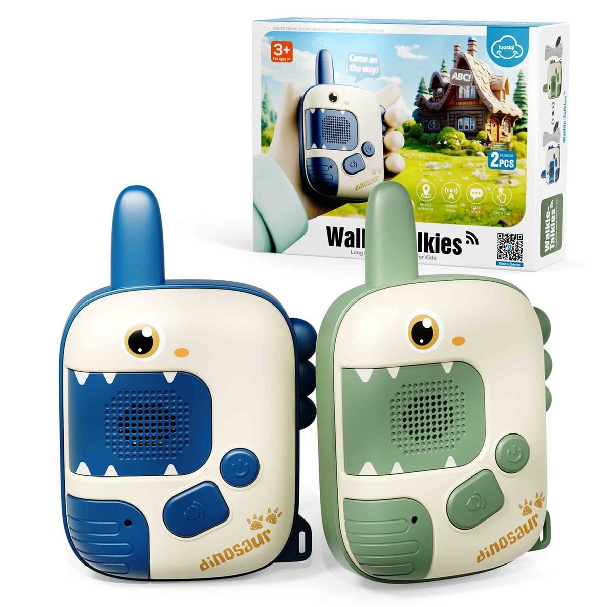 Zabawkowe Walkie-Talkie Dla Dzieci 3-12 Lat, Edukacyjna Zabawka na Prezent