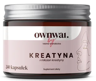 OWNWAI KREATYNA + LEUCYNA 240 KAPSUŁEK - Kreatyna - miniaturka - grafika 1