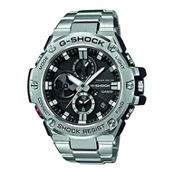 Moda i Uroda OUTLET - CASIO Męski zegarek cyfrowy z bransoletką ze stali szlachetnej GST-B100D-1AER, Bransoletka - miniaturka - grafika 1
