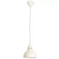 Lampy sufitowe - Nave LAMPA wisząca PASTEL CAP 6070311 rustykalna OPRAWA metalowy ZWIS retro vintage ecru - miniaturka - grafika 1