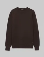 Swetry męskie - sweter caravaggio on brązowy - miniaturka - grafika 1
