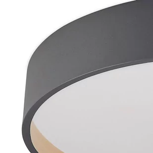 Lindby Todor lampa sufitowa LED CCT szara 50 cm - Lampy sufitowe - miniaturka - grafika 4